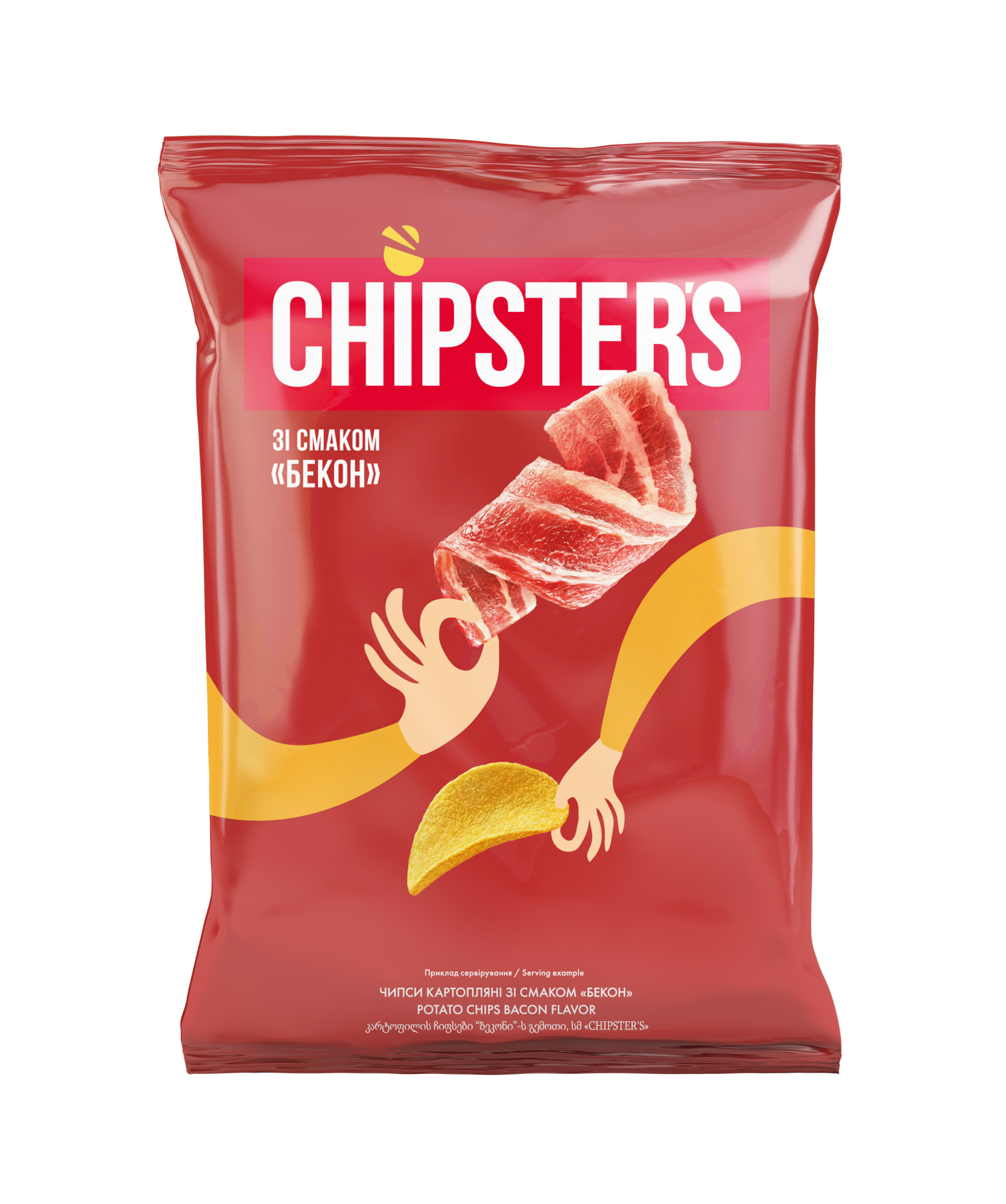 CHIPSY CHIPSTER'S BEKON 120 g