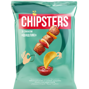CHIPSY CHIPSTER'S SZASZŁYK 60 g