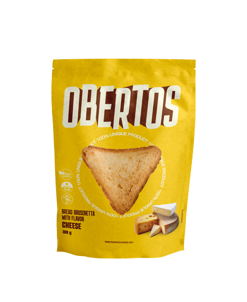 GRZANKI OBERTOSY 100g PSZENICZNE SEROWE