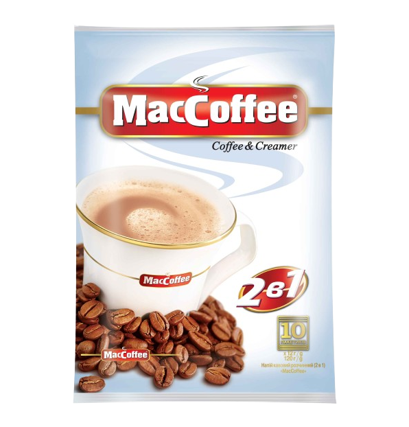 KAWA MACCOFFEE 120 g (12 g × 10) 2W1 BEZ CUKRU