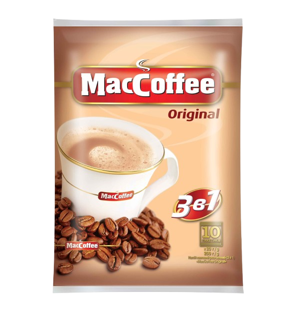 KAWA MACCOFFEE 200 g (20gx10) 3W1 ORIGINAL