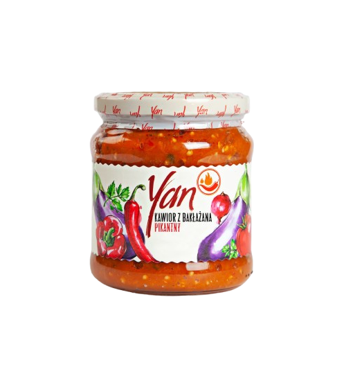 KAWIOR BAKŁAŻANA PIKANTNY YAN 470 g