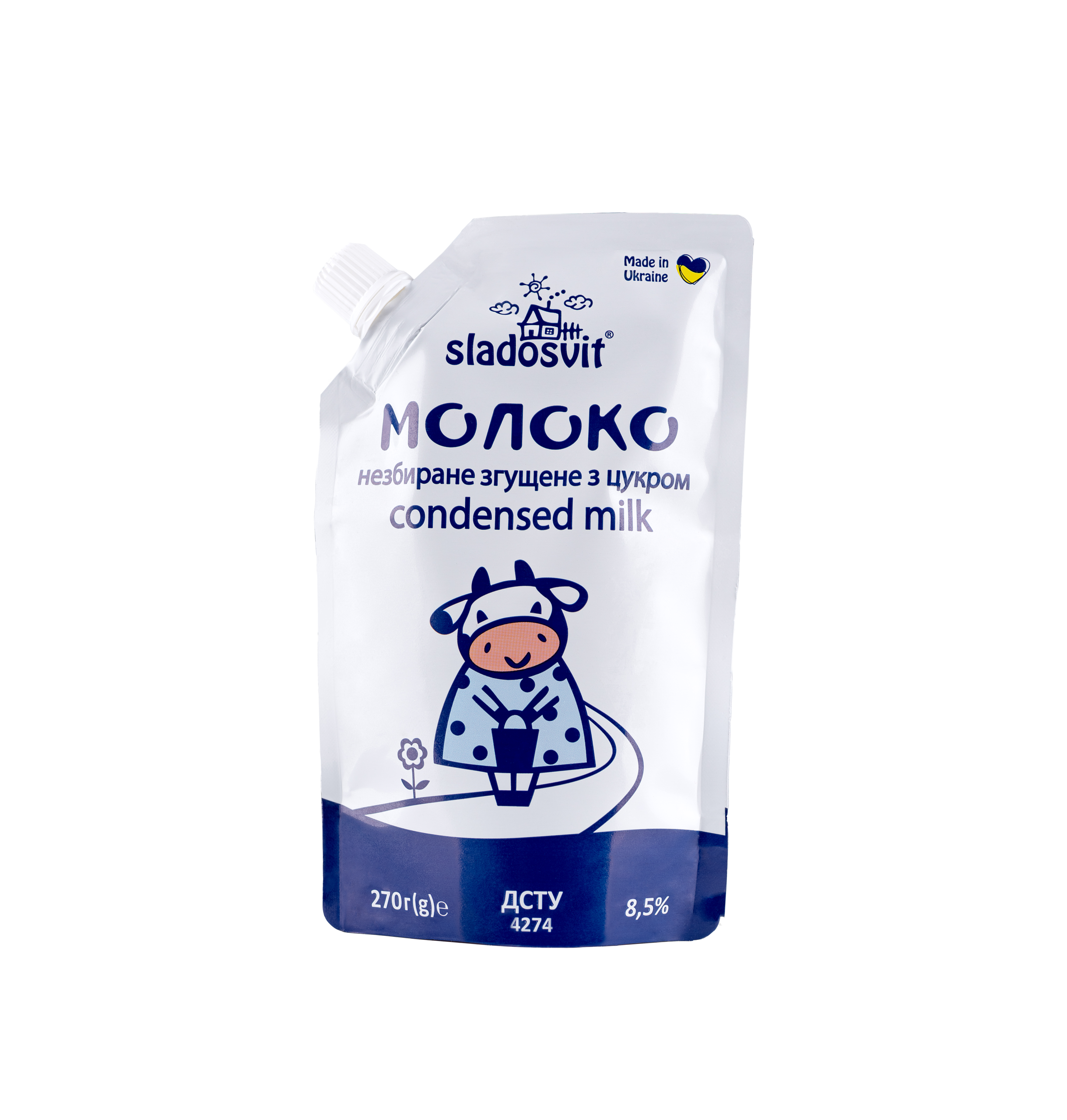 MLEKO SLADOSVIT ZAGĘSZCZONE 270 g DOYPACK