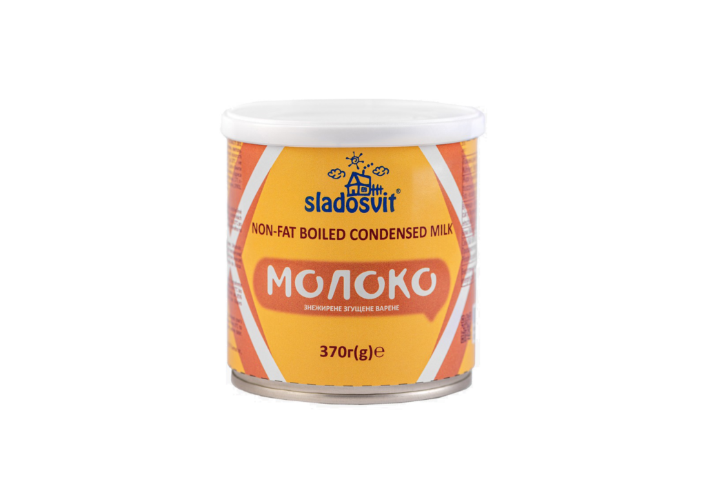 MLEKO SLADOSVIT ZAGĘSZCZONE ODTŁUSZCZONE GOTOWANE PUSZKA 370 g