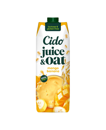 NAPÓJ OWSIANY CIDO JUICE&OAT Z PUREE MANGO – BANAN 1L