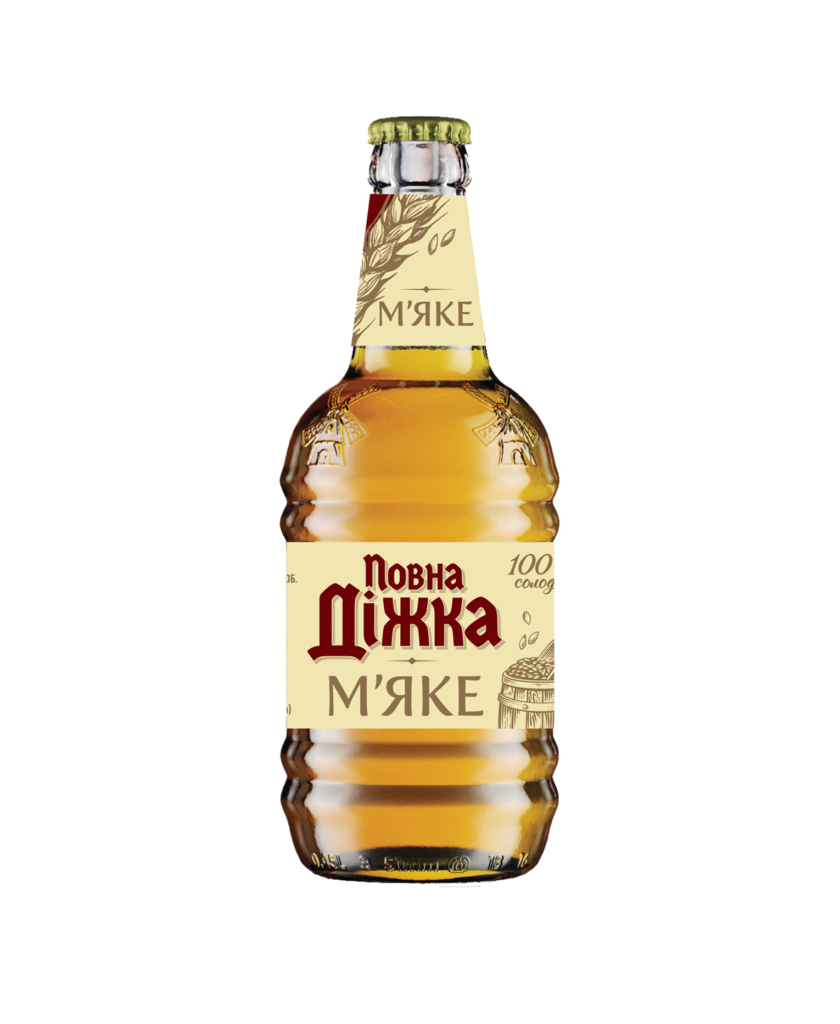 PIWO POWNA DIŻKA JASNE 0,45L SZKLANA BUTELKA