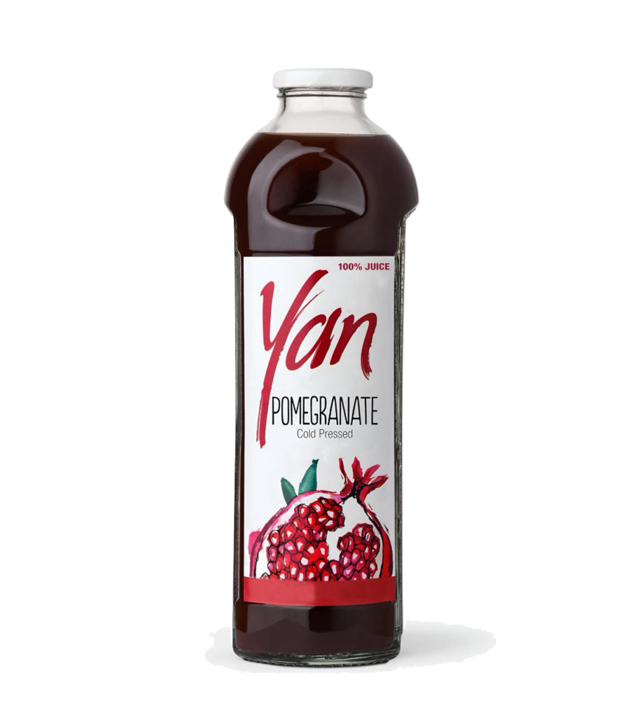 SOK YAN Z GRANATÓW BEZ CUKRU 0,93 L SZKLANA BUTELKA