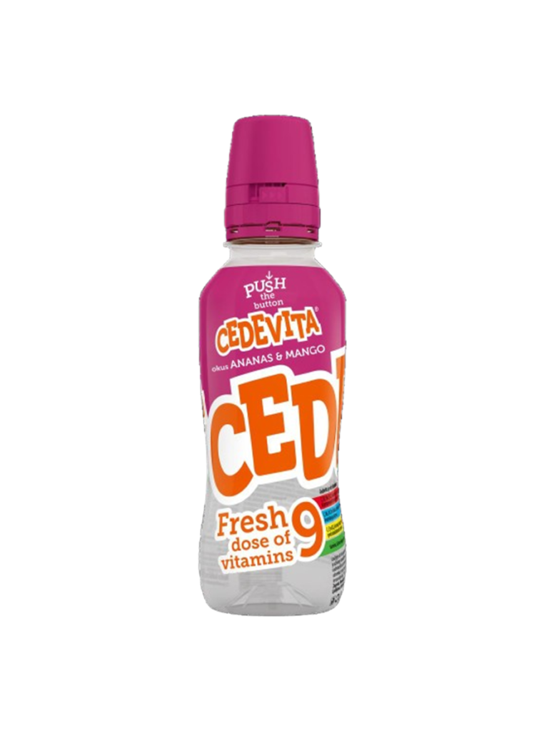 NAPÓJ WITAMINOWY CEDEVITA O SM. ANANASA I MANGO 340 ML