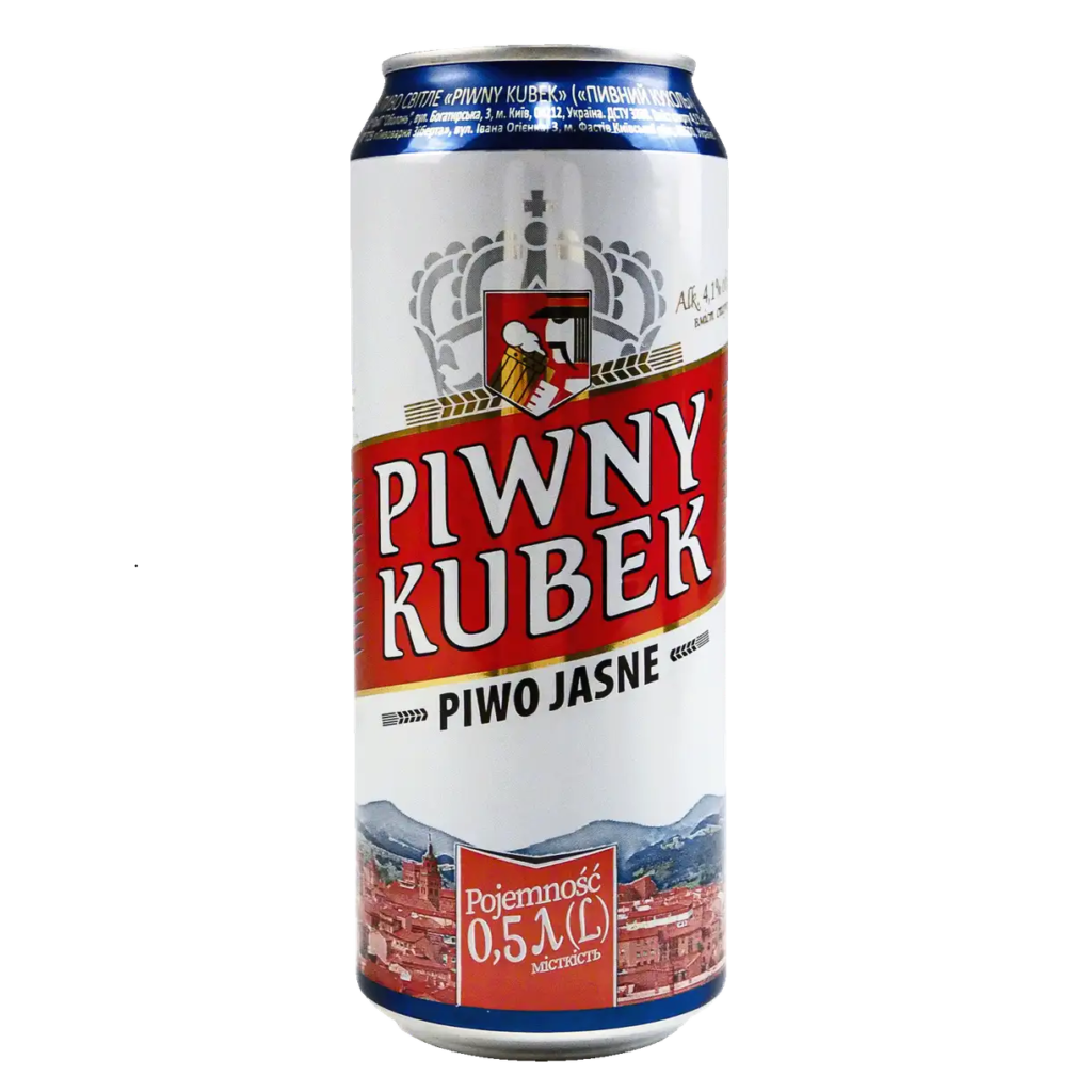 PIWO OBOLON PIWNY КUBEK 0,5L PUSZKA