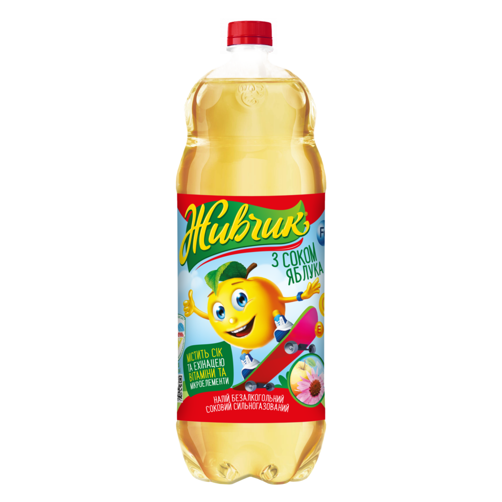 NAPÓJ GAZOWANY ŻYWCZYK JABŁKOWY 2L PET