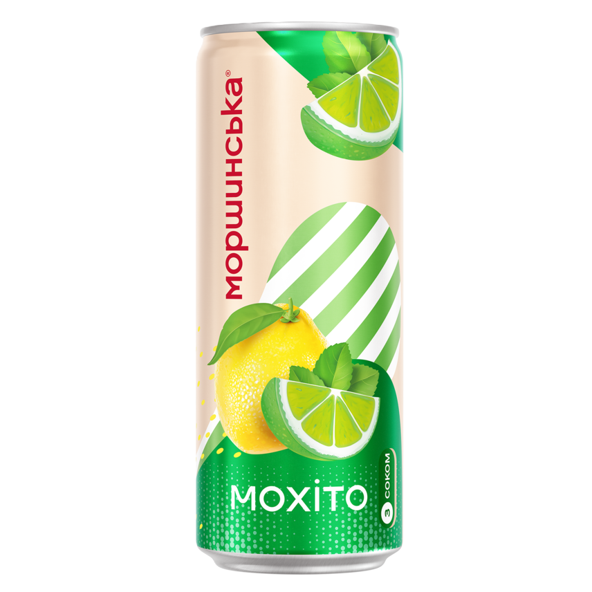 LEMONIADA MORSHYNSKA MOJITO 0,33L PUSZKA