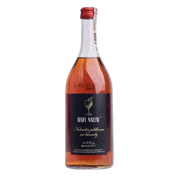 LIKIER BIAŁY NALEW JABŁKOWY NA BRANDY 0,5L BB
