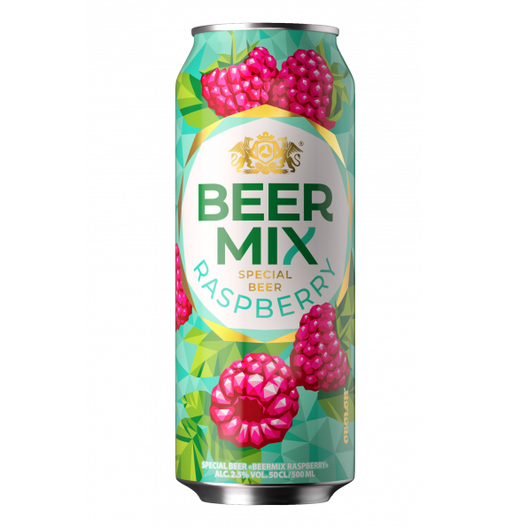 PIWO BEERMIX MALINA 0,5L PUSZKA