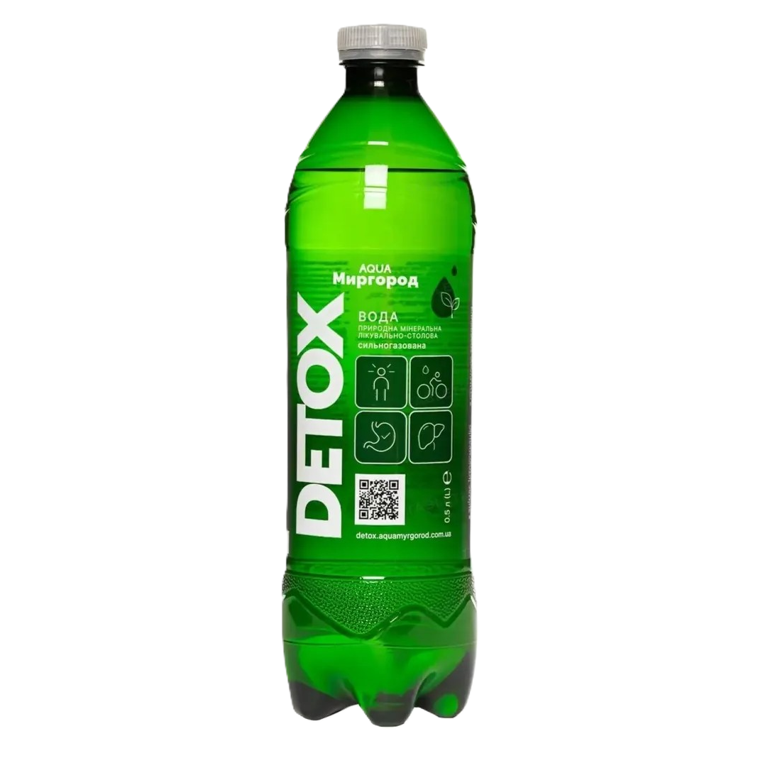 WODA MINERALNA AQUA MYRGOROD DETOX 0,5L PET