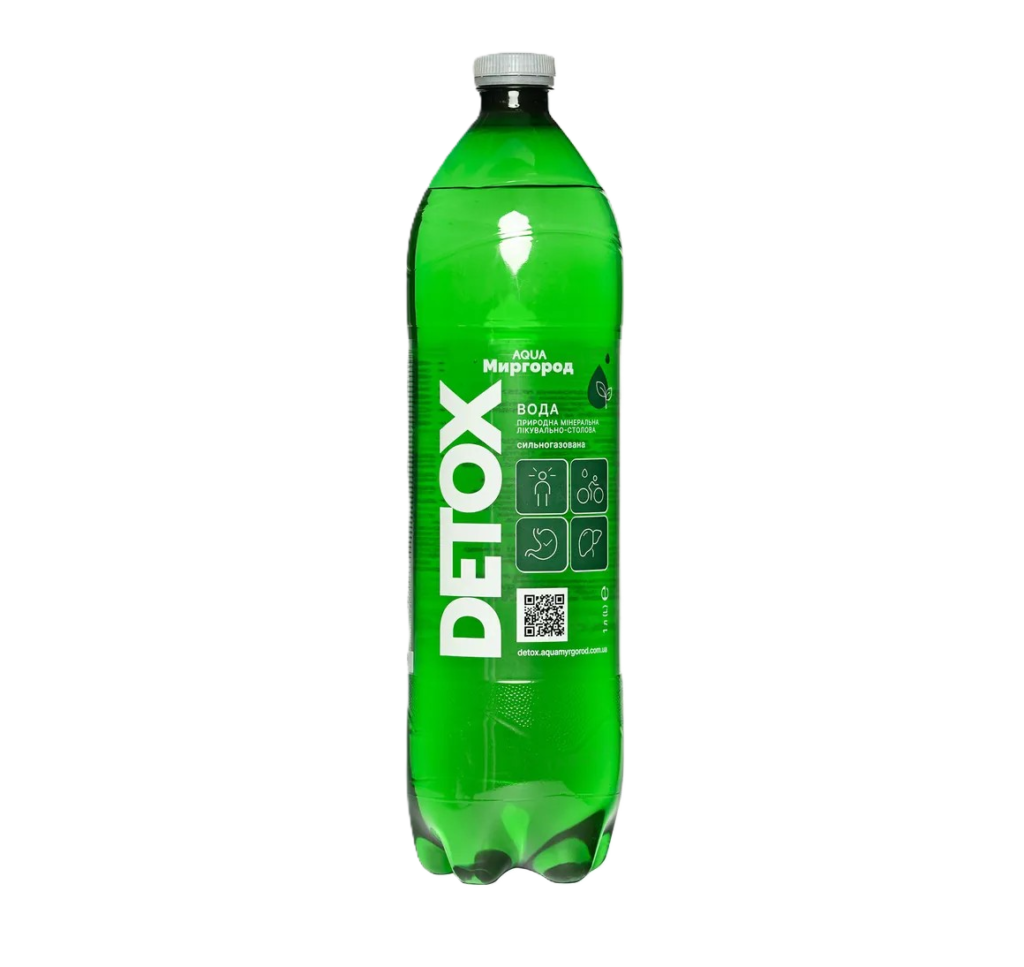 WODA MINERALNA AQUA MYRGOROD DETOX 1L PET