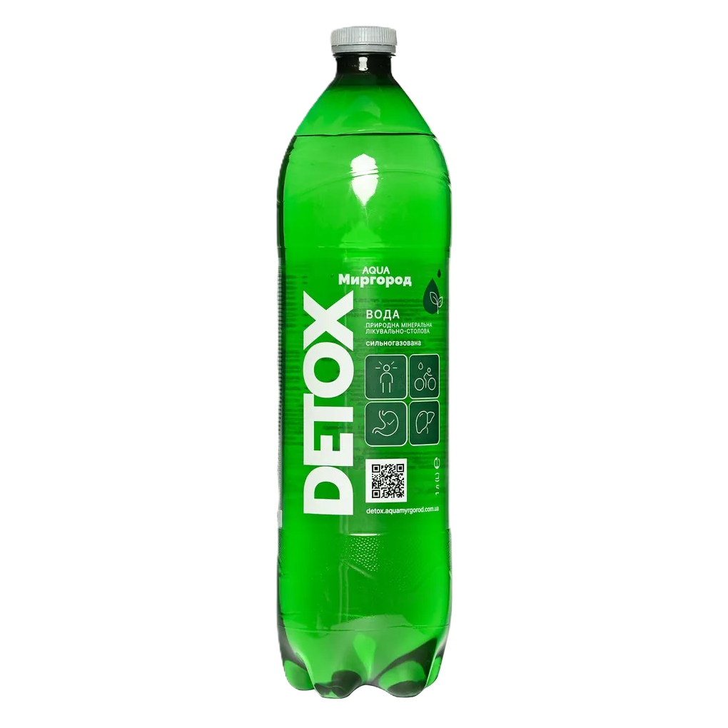 WODA MINERALNA AQUA MYRGOROD DETOX 1L PET