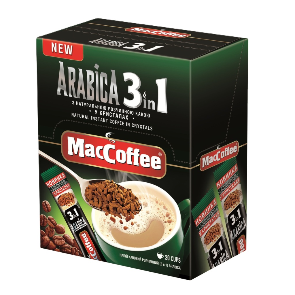 KAWA MACCOFFEE 320 g (16g×20) 3W1 ARABICA