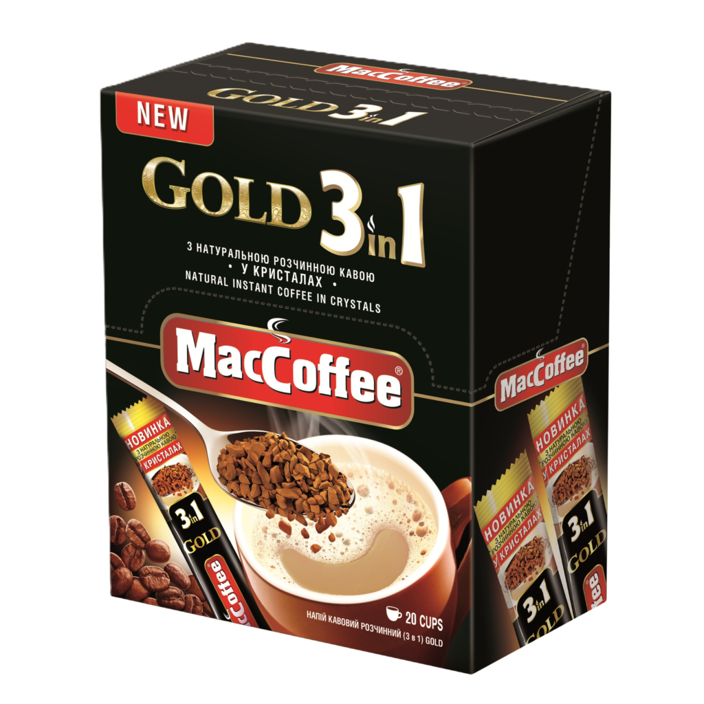 KAWA MACCOFFEE 320 g (16g×20) 3W1 GOLD