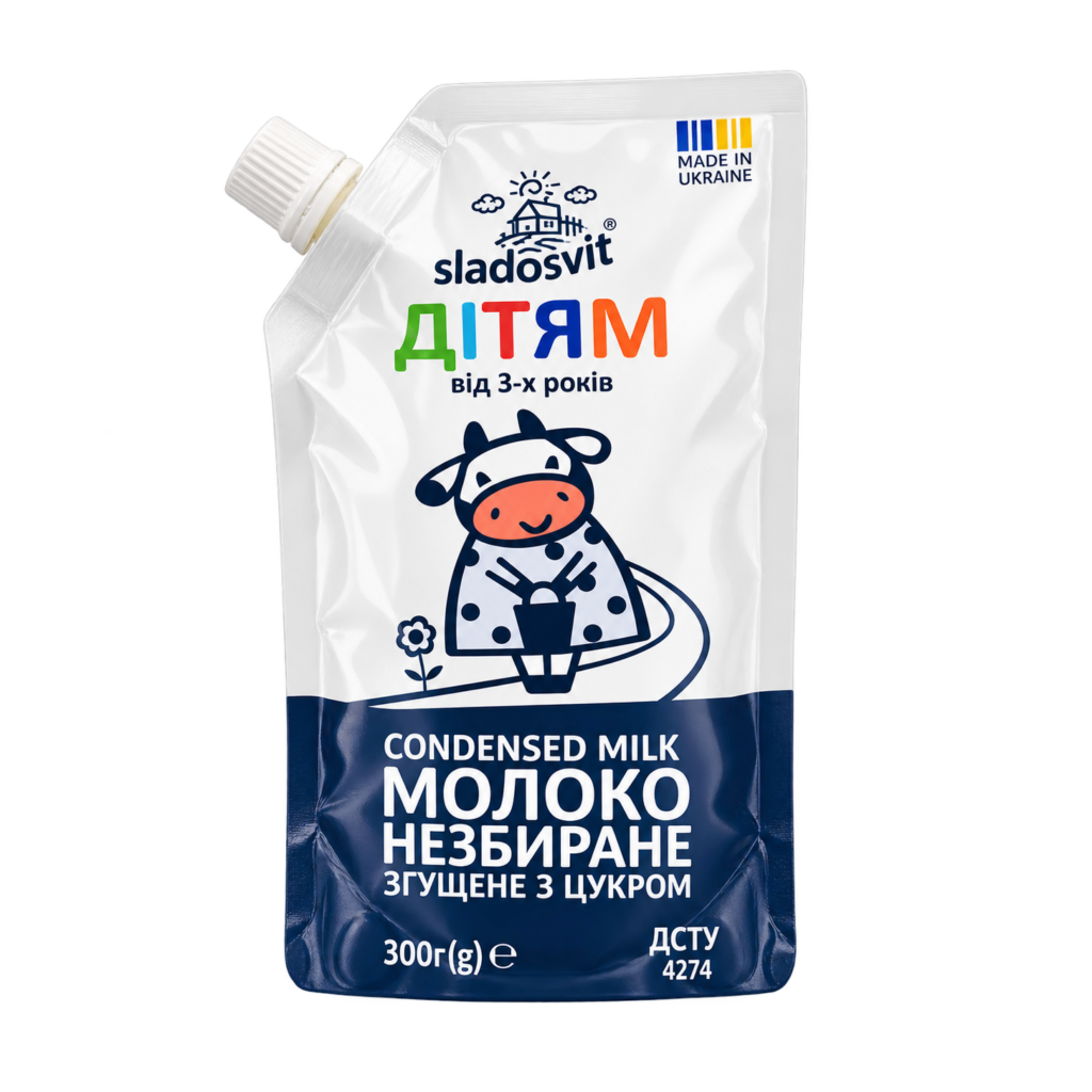 MLEKO SLADOSVIT ZAGĘSZCZONE 300 GR DOYPACK