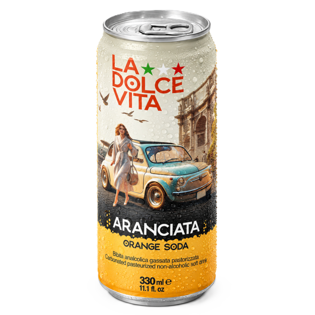 NAPÓJ LA DOLCE VITA ARANCIATA 0,33L PUSZKA