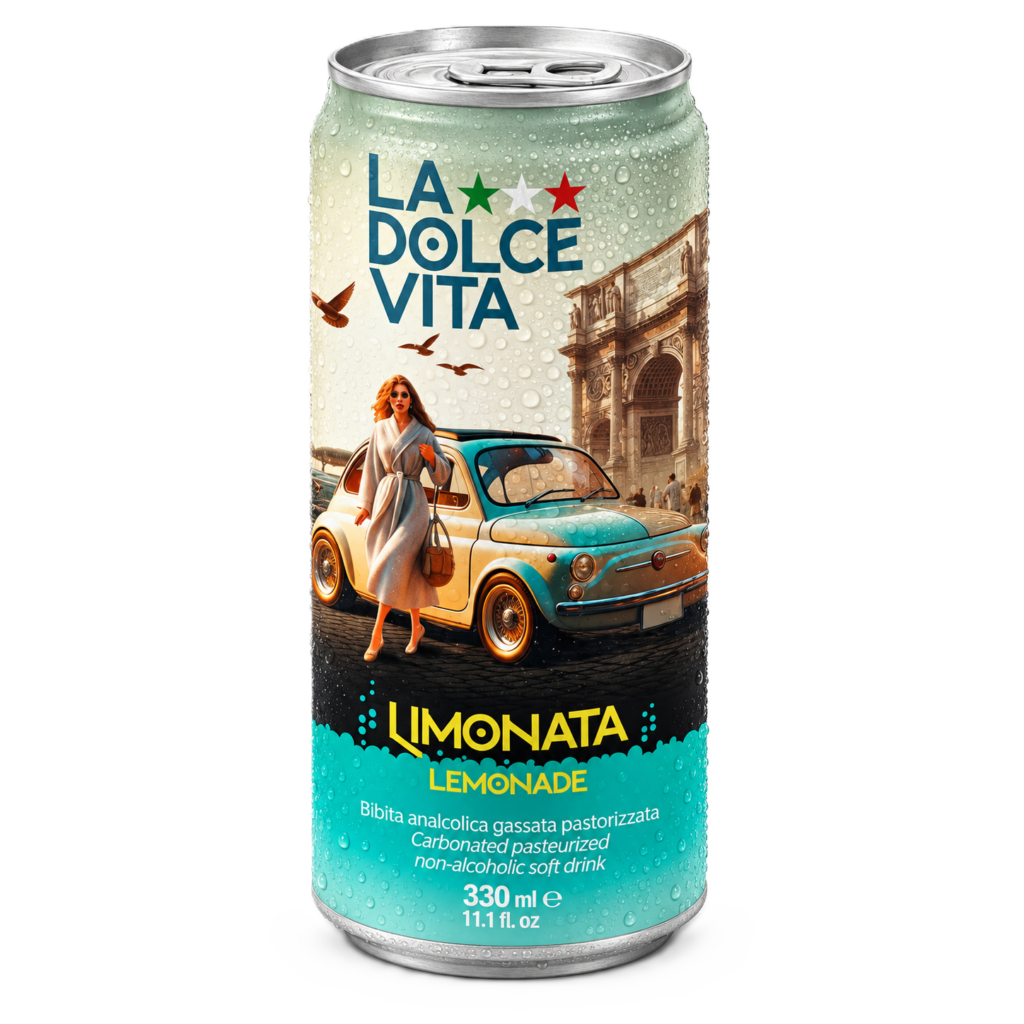 NAPÓJ LA DOLCE VITA LIMONATA 0,33L PUSZKA